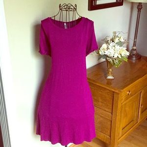 Purple cotton dress 👗